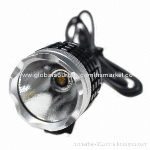 LED bicycle headlight, unique fire brand, Cree MC-E LED, 4x 18650, 8.4V, 3 modes, 700lmNew